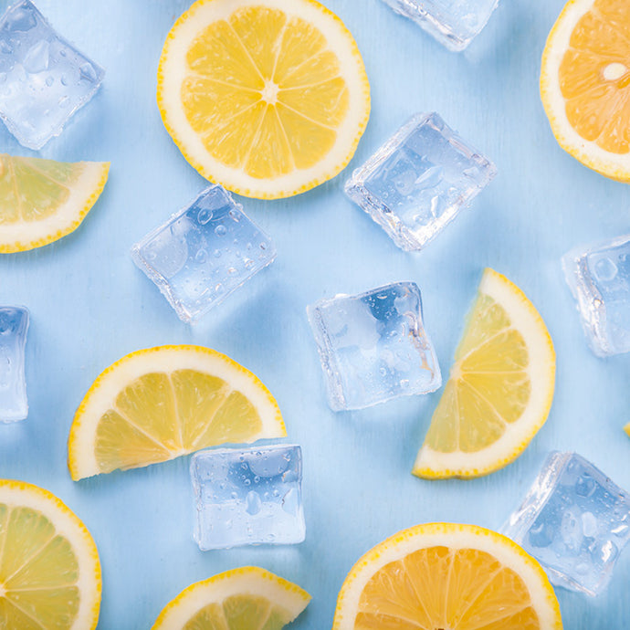 Collagen Lemon Ice Cubes for Easy Lemon Water