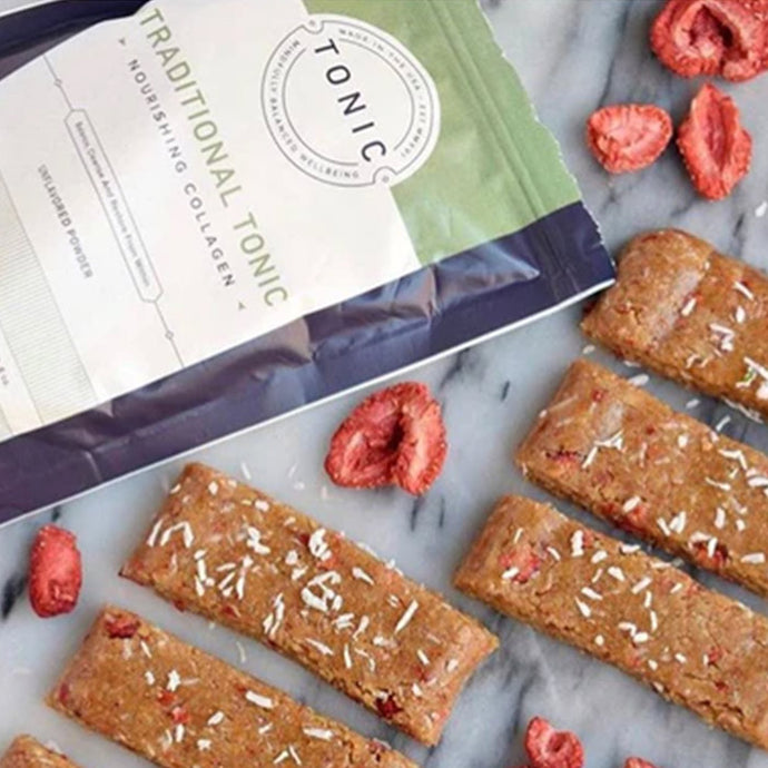Strawberry Coconut Superfood Bars