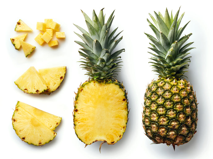 Summery Pineapple Sorbet with Collagen