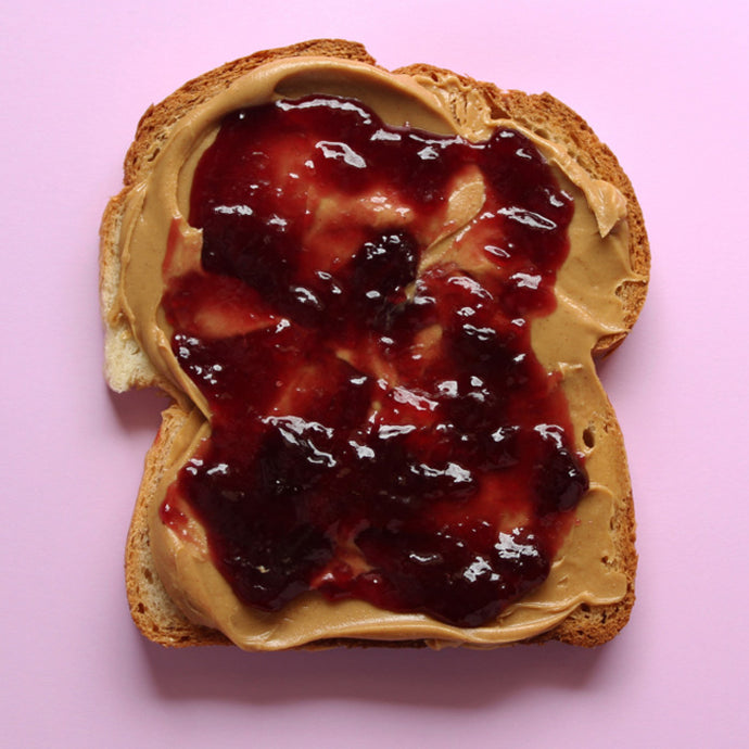 Peanut Butter and Jelly Collagen Bites